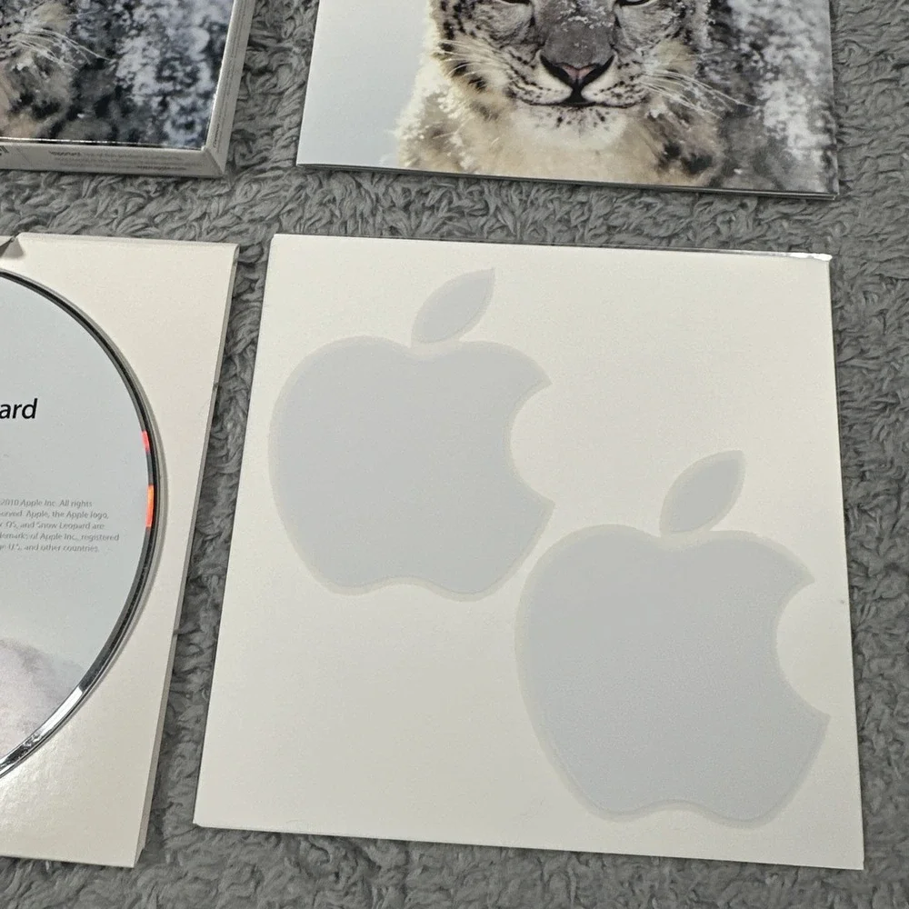 Apple Mac OS x Snow Leopard 10.6.3 Install Disc Complete In Box